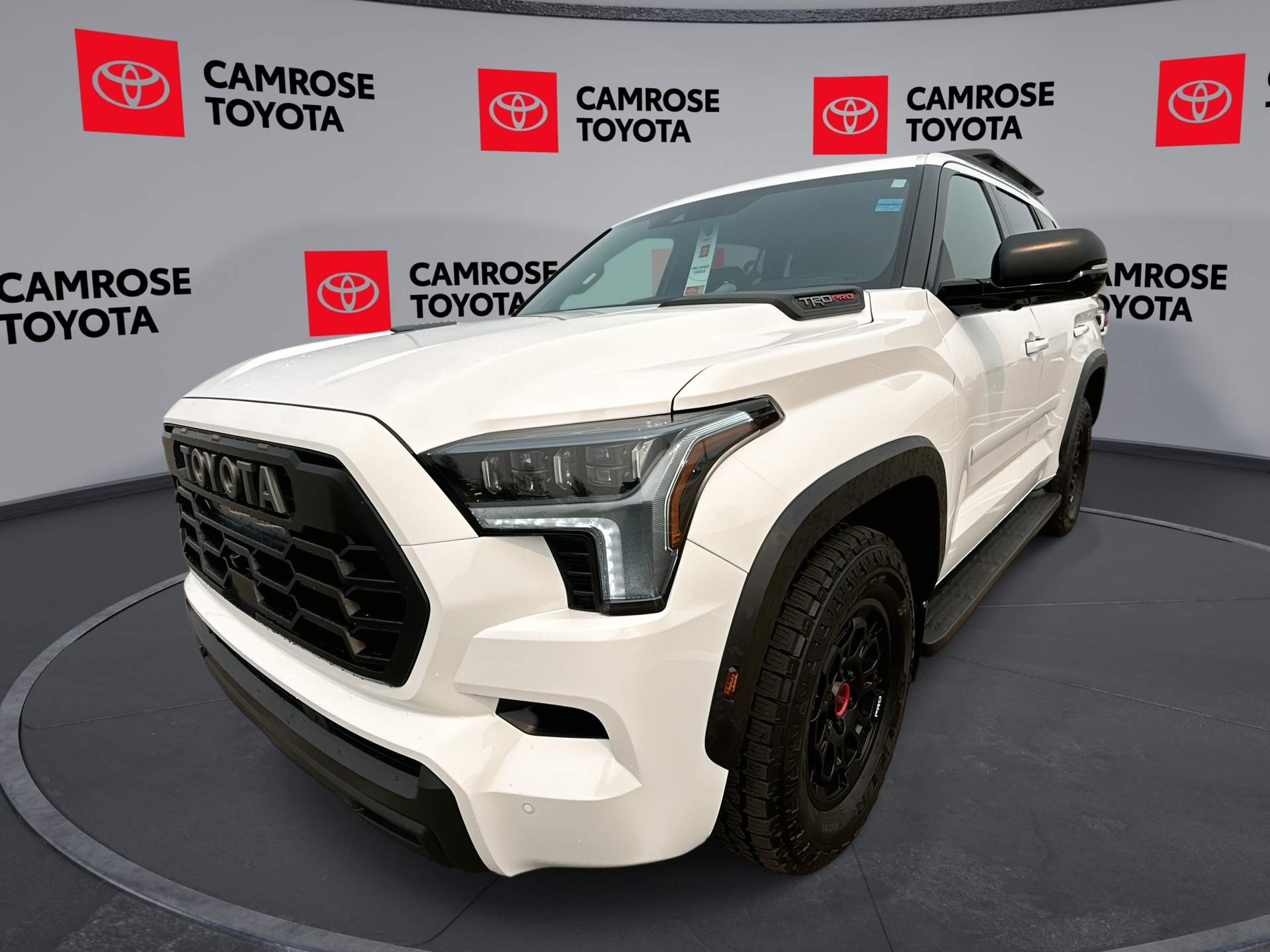 White 2024 Toyota Sequoia SUV / Crossover Four-Wheel Drive Automatic