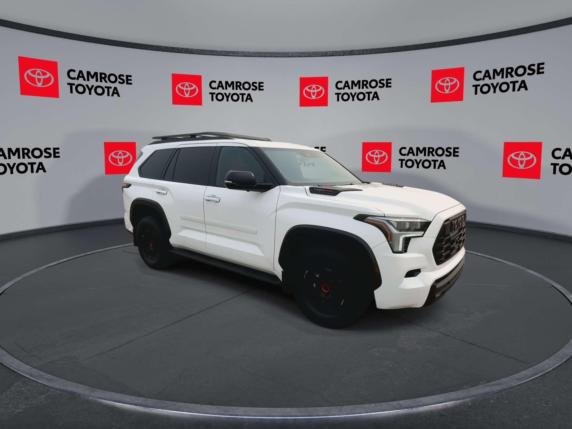 White 2024 Toyota Sequoia SUV / Crossover Four-Wheel Drive Automatic