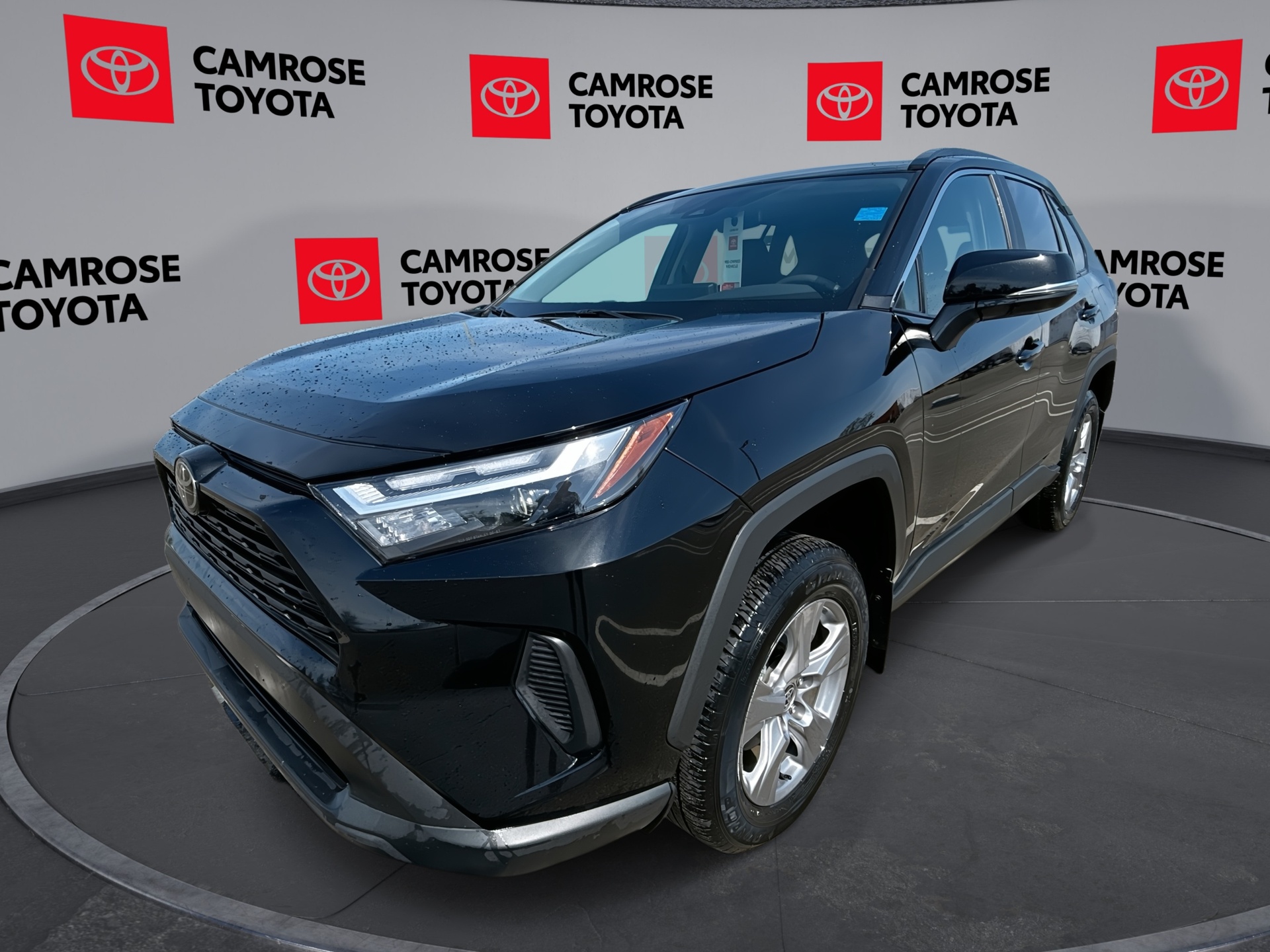 Midnight Black Metallic 2025 Toyota RAV4 SUV / Crossover All-Wheel Drive Automatic