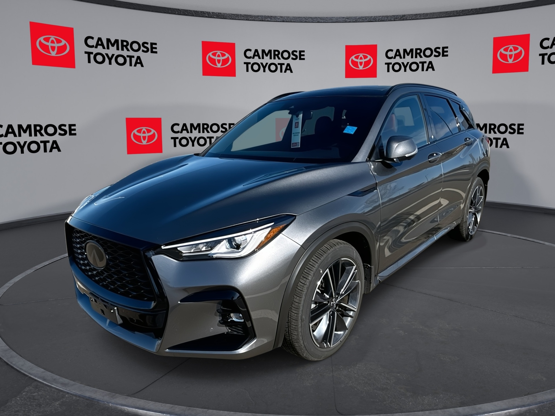 Gray 2025 INFINITI QX50 SUV / Crossover All-Wheel Drive Automatic
