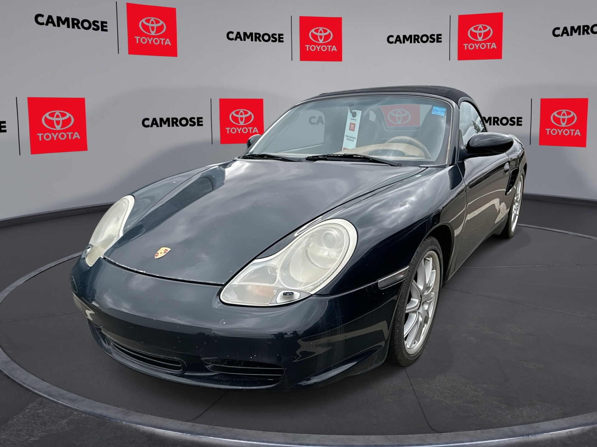 Black 2003 Porsche Boxster Convertible Rear-Wheel Drive Automatic