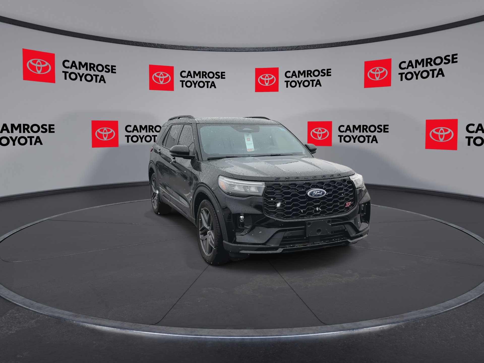 Black Metallic 2025 Ford Explorer SUV / Crossover All-Wheel Drive Automatic