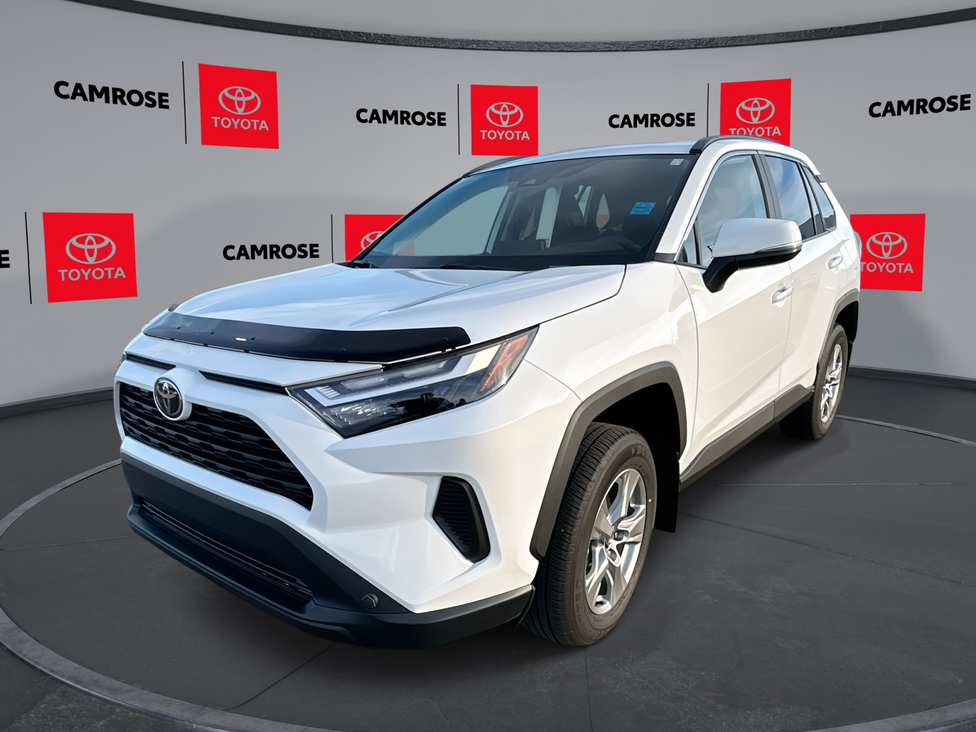 Alpine White;eb20 2025 Toyota RAV4 SUV / Crossover All-Wheel Drive Automatic