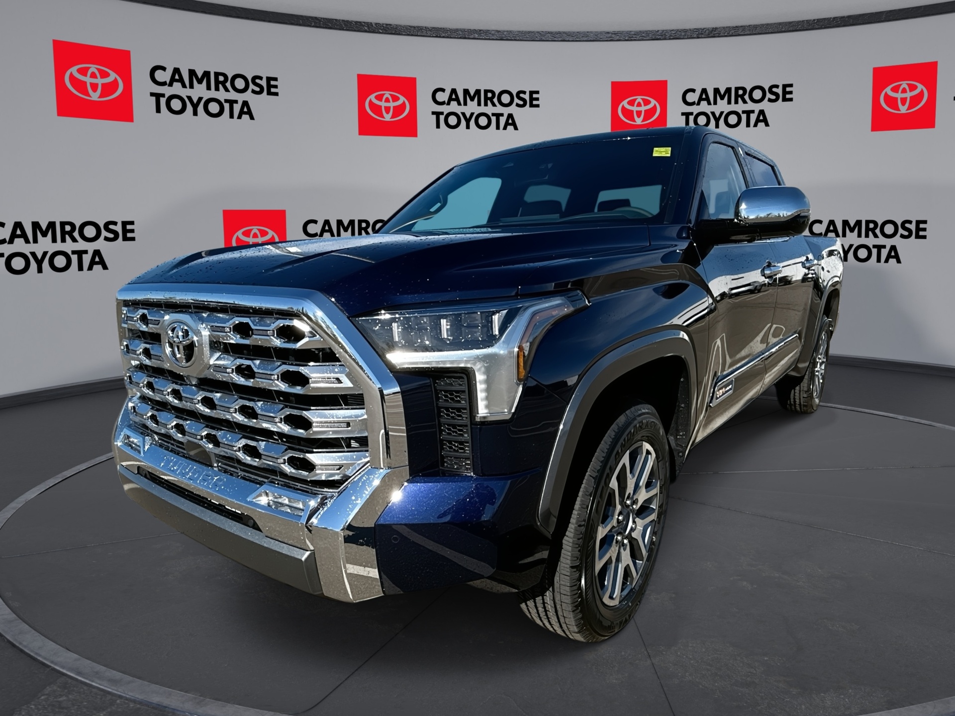 Blu 2026 Toyota Tundra Pickup Truck Four-Wheel Drive Automatic