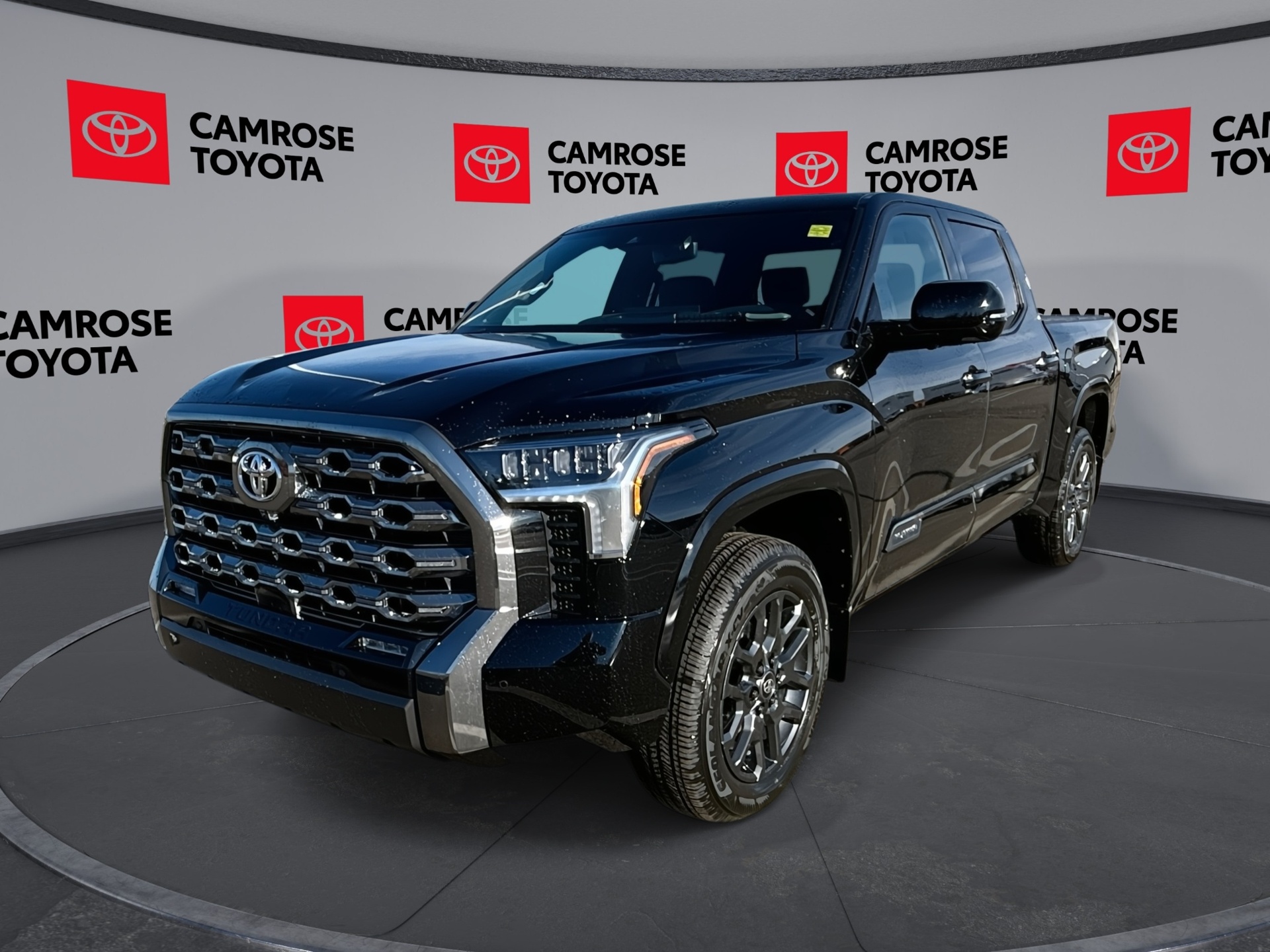Black 2026 Toyota Tundra Pickup Truck Four-Wheel Drive Automatic