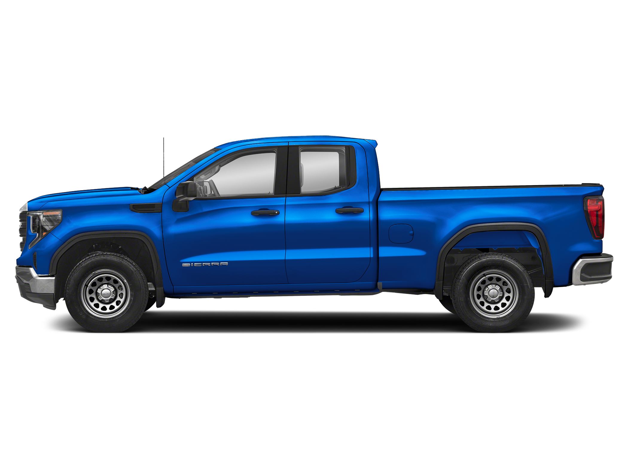 Blue 2022 GMC Sierra 1500 Pickup Truck Four-Wheel Drive Automatic