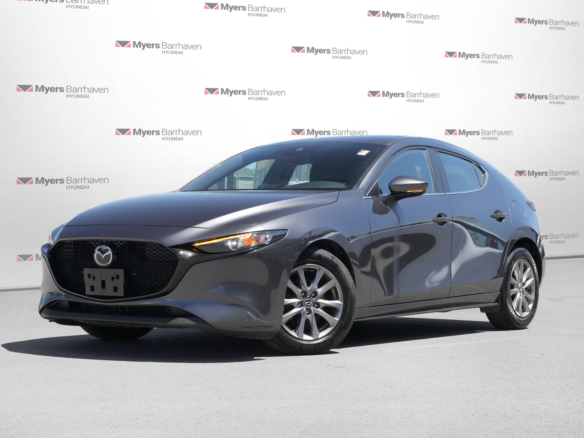 Gray 2020 Mazda MAZDA3 Sport GS FWD Hatchback Automatic