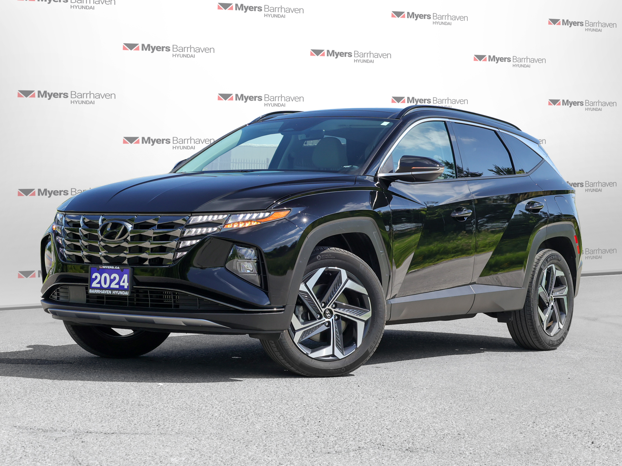 Black 2024 Hyundai Tucson Hybrid SUV / Crossover Automatic