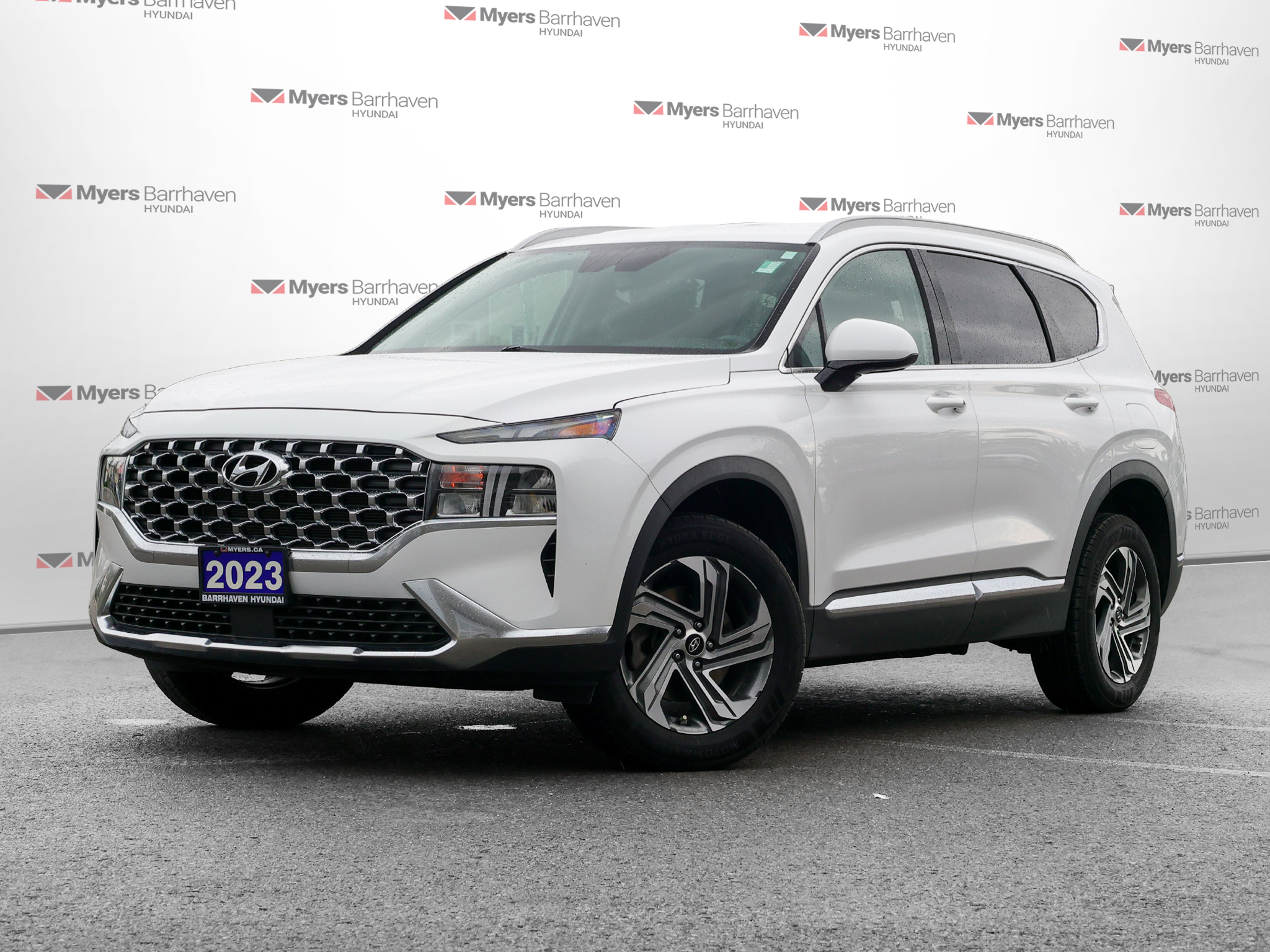 White 2023 Hyundai Santa Fe SUV / Crossover Automatic