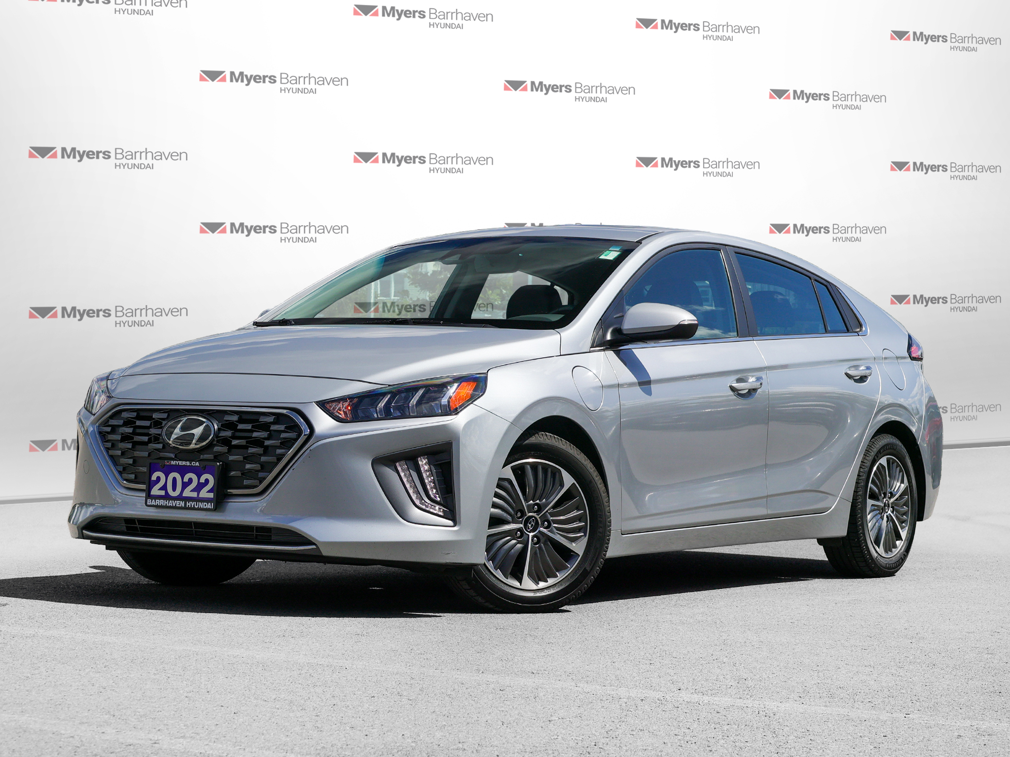 Typhoon Silver 2022 Hyundai Ioniq Hybrid Plug-In Hatchback Front-Wheel Drive Automatic