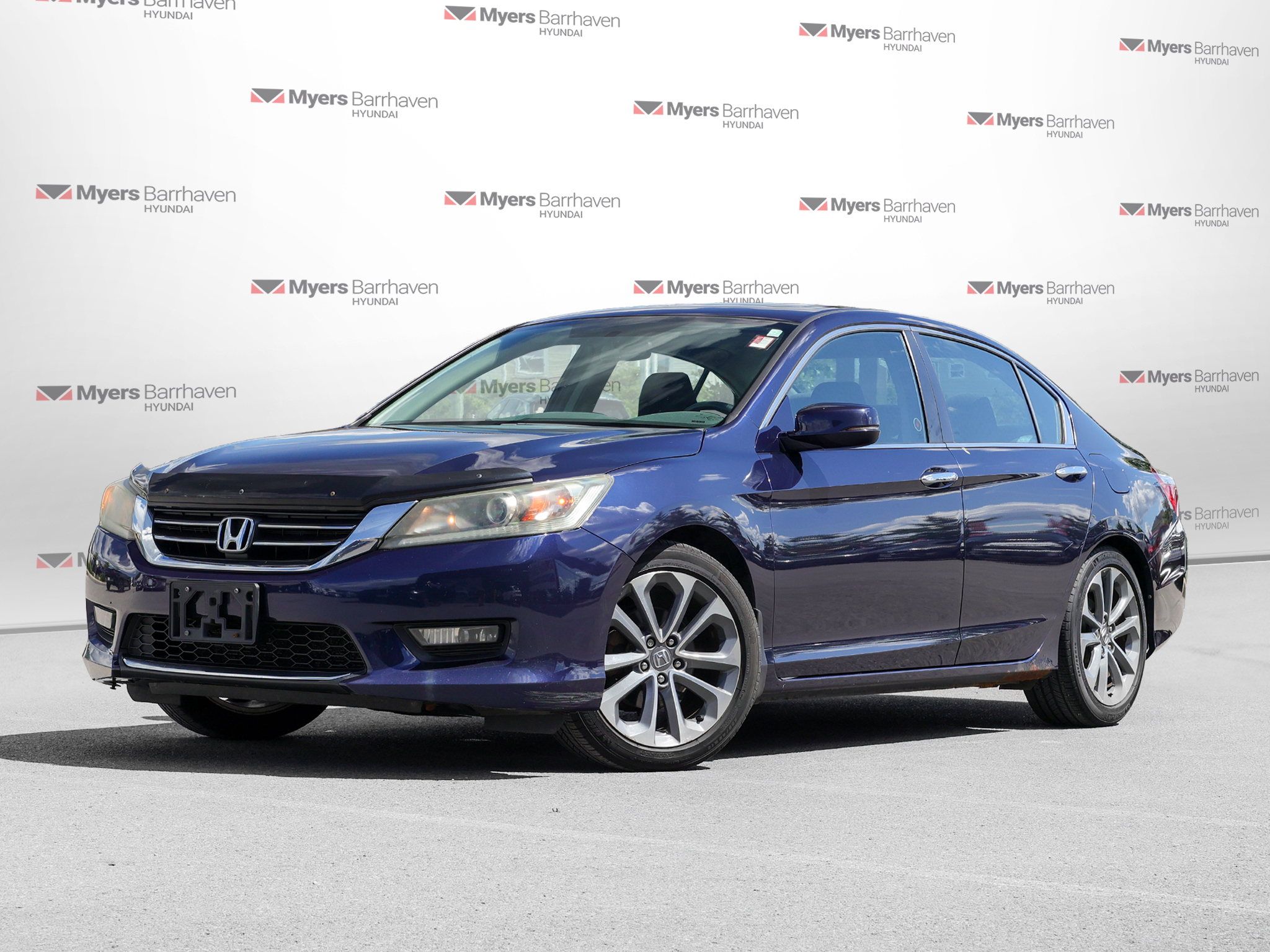 Blue 2015 Honda Accord Sedan Front-Wheel Drive Manual