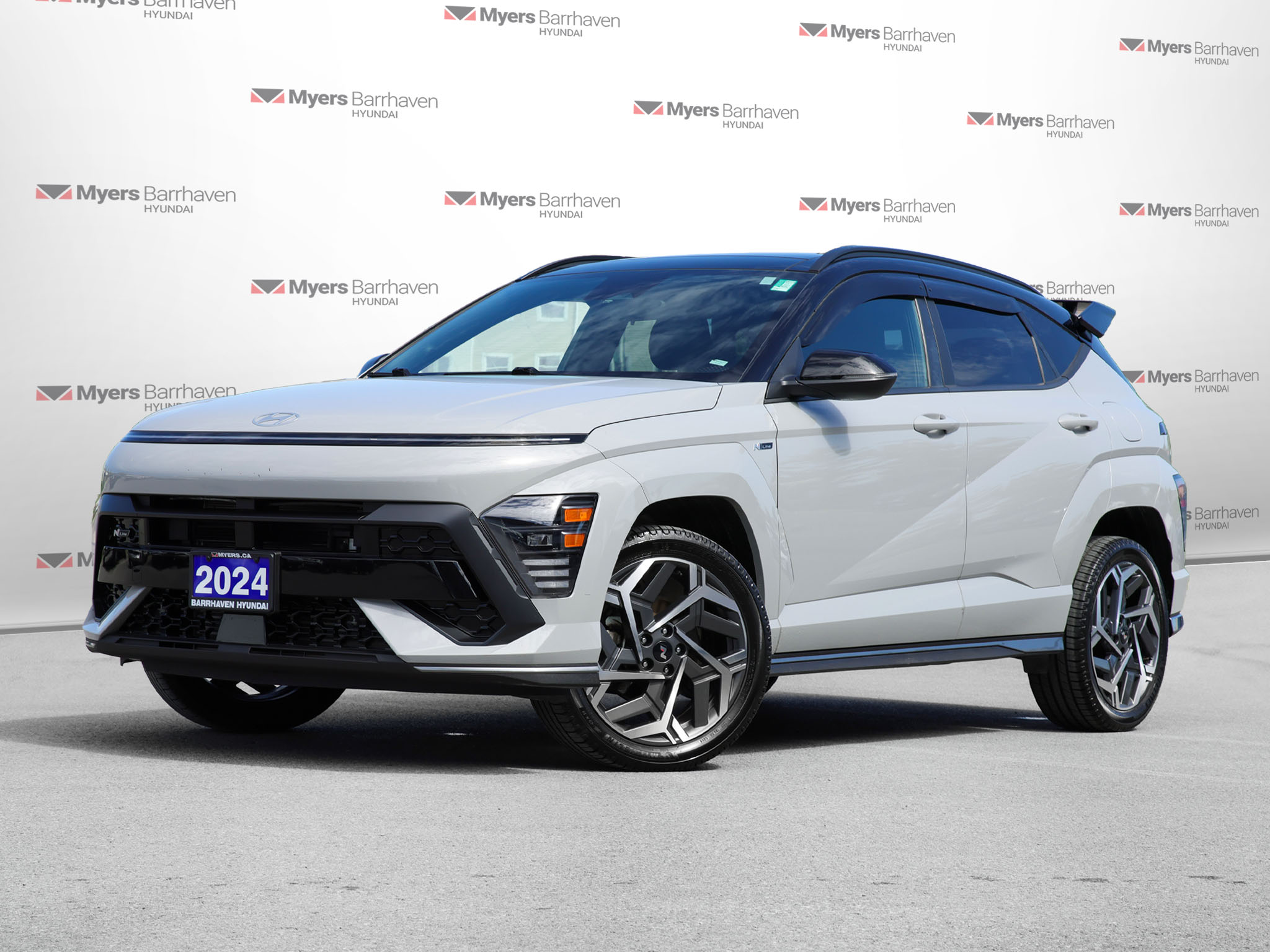Gray 2024 Hyundai Kona SUV / Crossover All-Wheel Drive Automatic