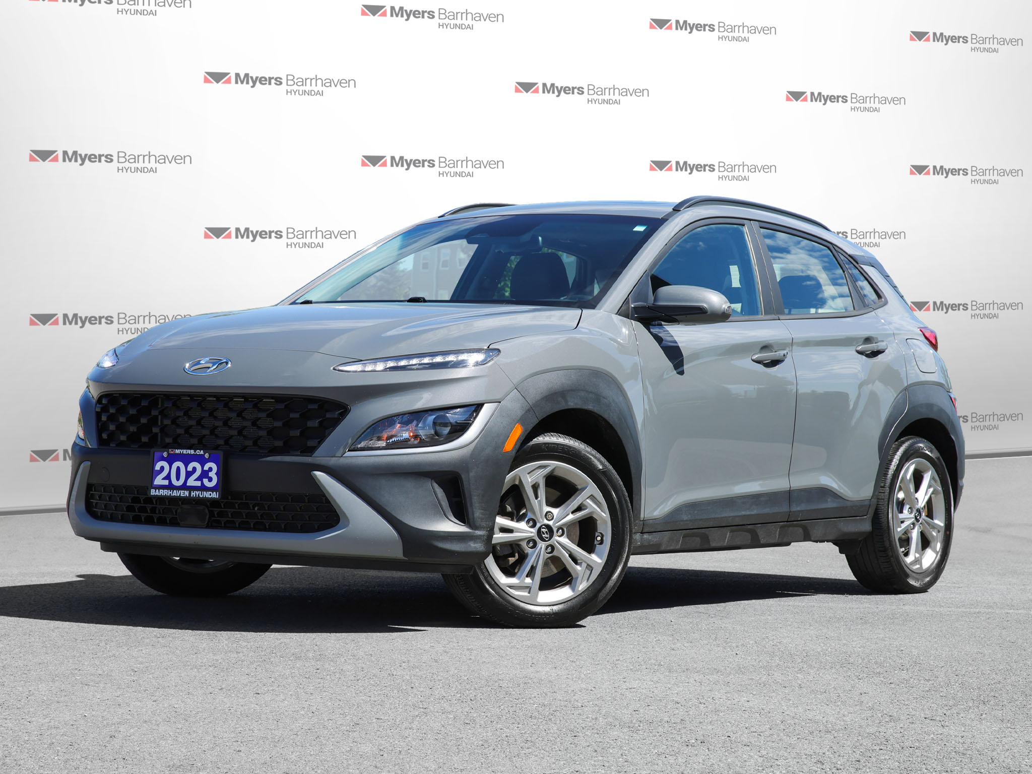 Gray 2023 Hyundai Kona SUV / Crossover Automatic
