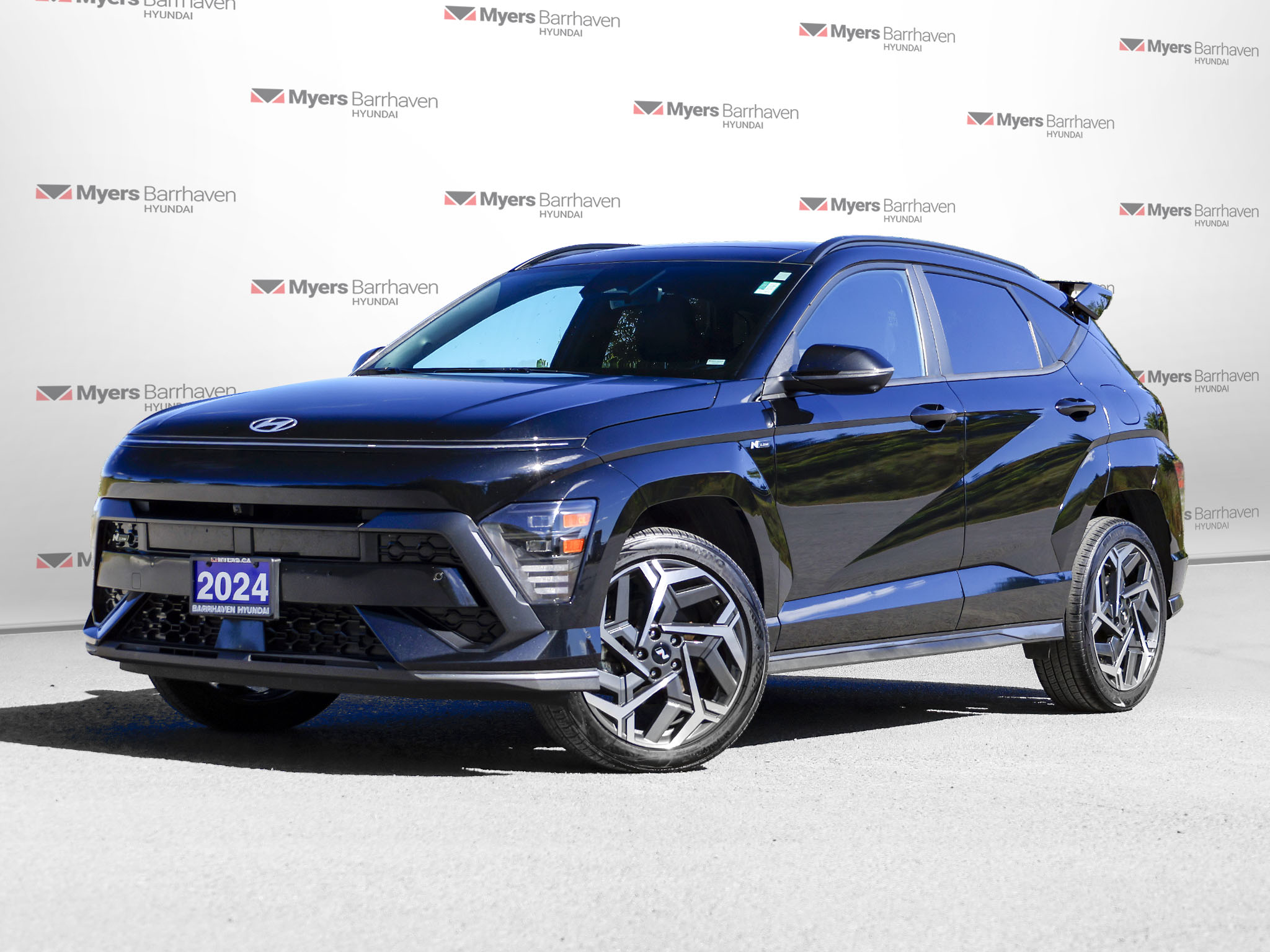 Abyss Black 2024 Hyundai Kona SUV / Crossover Automatic