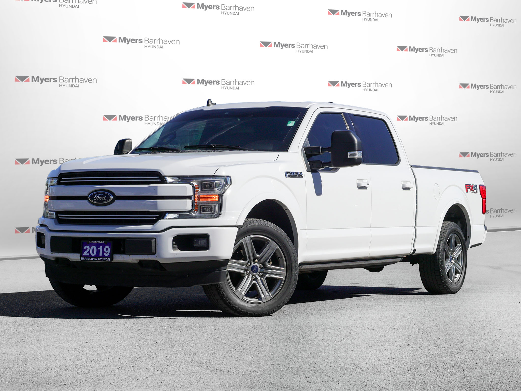 Oxford White 2019 Ford F-150 Pickup Truck Four-Wheel Drive Automatic