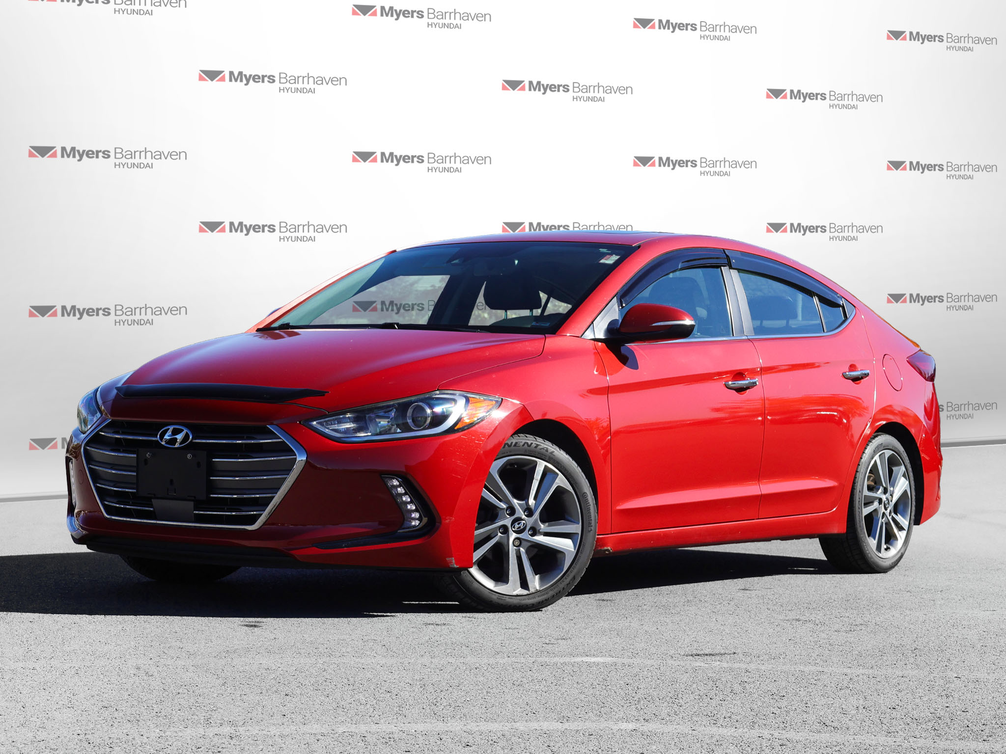 Orange 2018 Hyundai Elantra Sedan Automatic