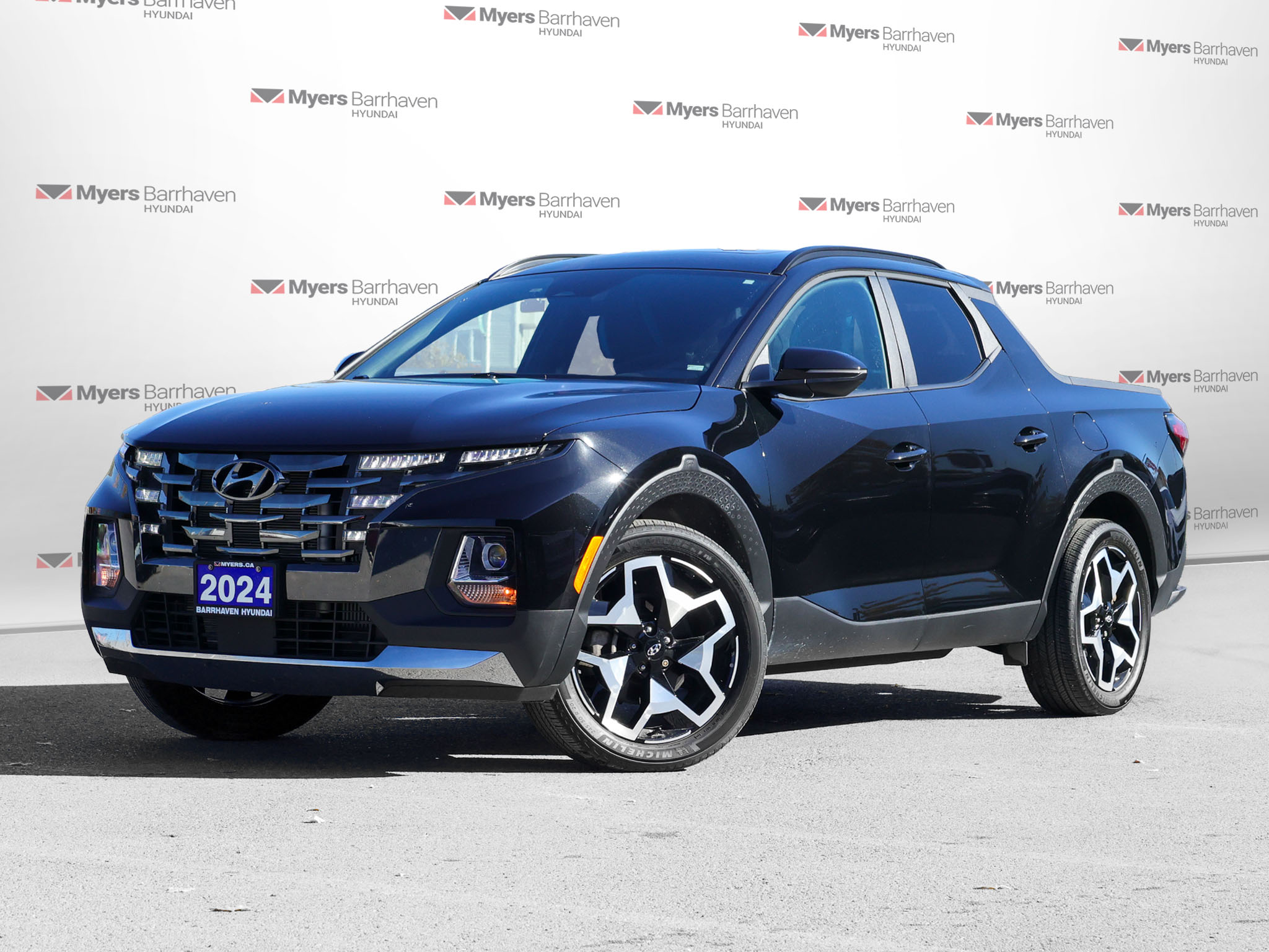 Twilight Black 2024 Hyundai Santa Cruz Pickup Truck Automatic