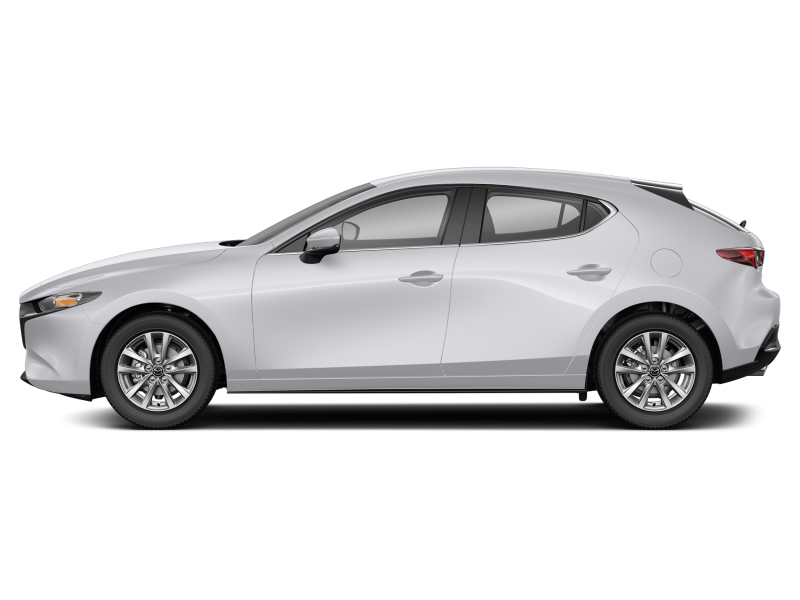 Snowflake White Pearl 2025 Mazda MAZDA3 Sport GS FWD Hatchback Automatic