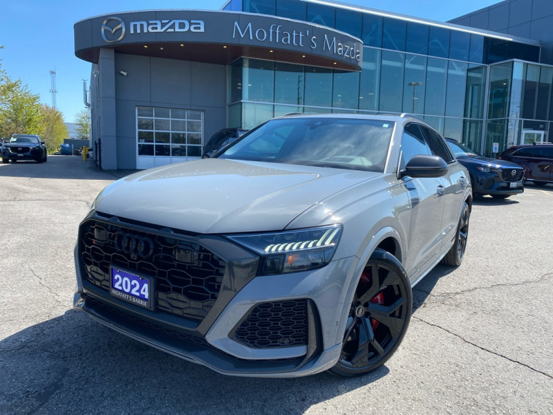 Gray 2024 Audi RS Q8 4.0T quattro AWD SUV / Crossover All-Wheel Drive Automatic
