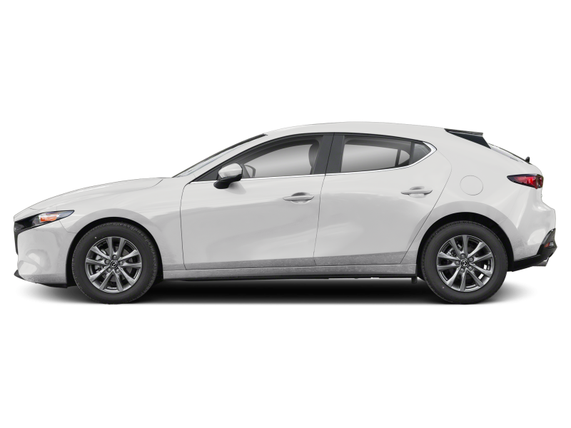 Snowflake White Pearl 2025 Mazda MAZDA3 Sport GS AWD Hatchback Automatic
