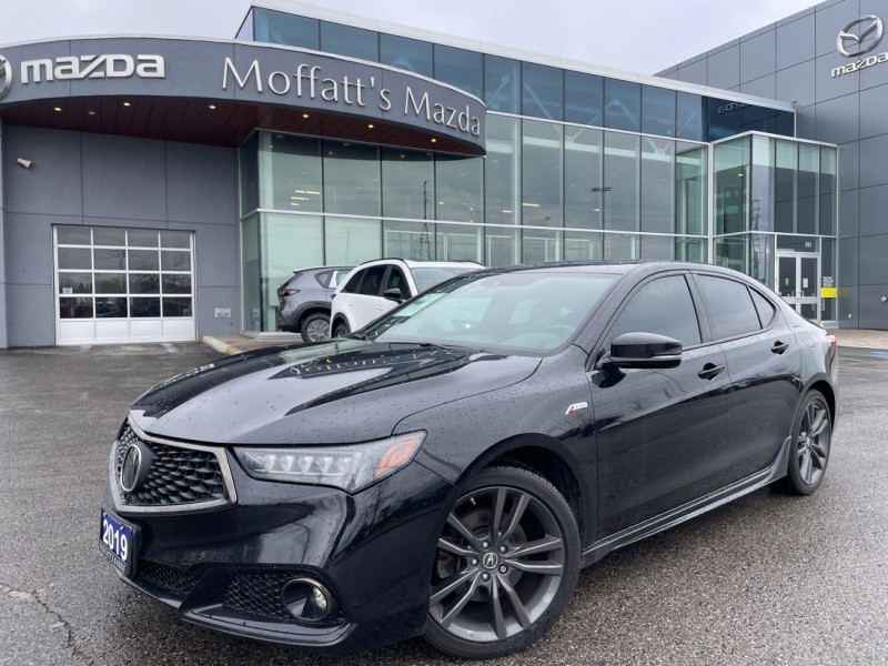 Black 2019 Acura TLX A-Spec FWD with Technology Package Sedan Front-Wheel Drive Automatic