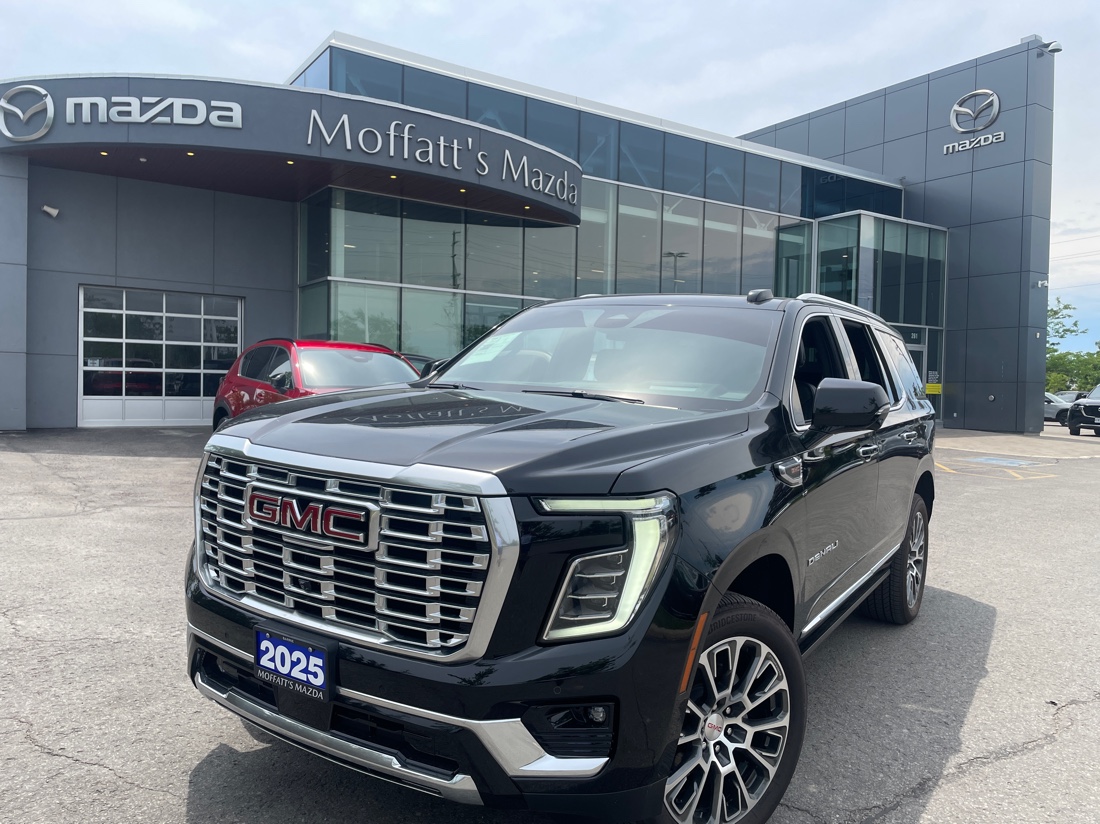 Black 2025 GMC Yukon SUV / Crossover Four-Wheel Drive Automatic