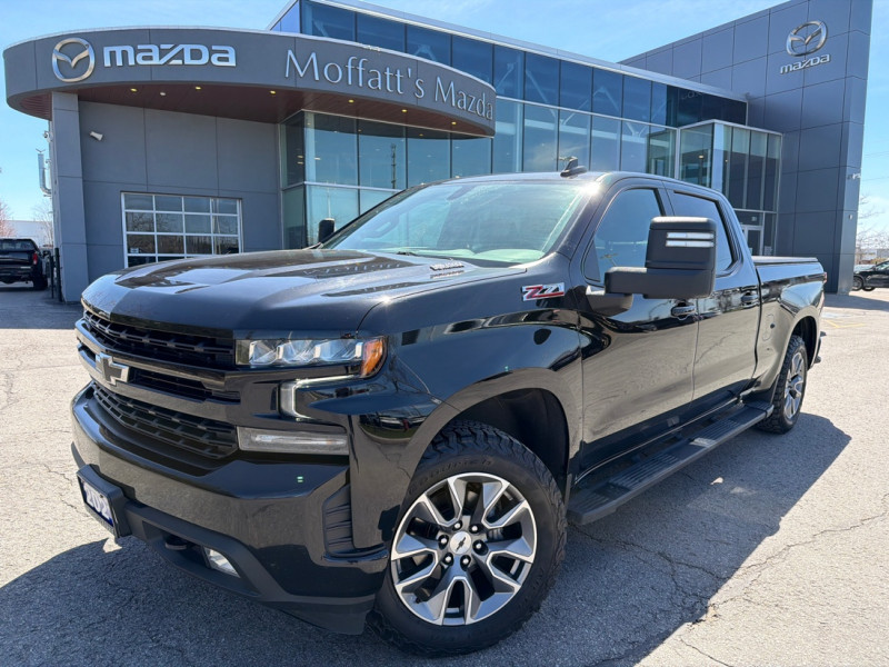 Black 2021 Chevrolet Silverado 1500 RST Crew Cab 4WD Pickup Truck Four-Wheel Drive Automatic