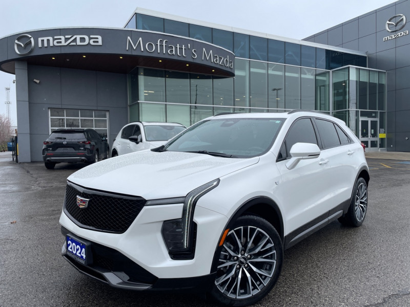 White 2024 Cadillac XT4 Sport AWD SUV / Crossover Four-Wheel Drive Automatic