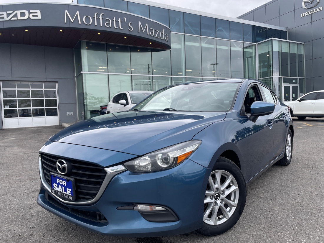 Blue 2017 Mazda MAZDA3 GS Sedan Manual