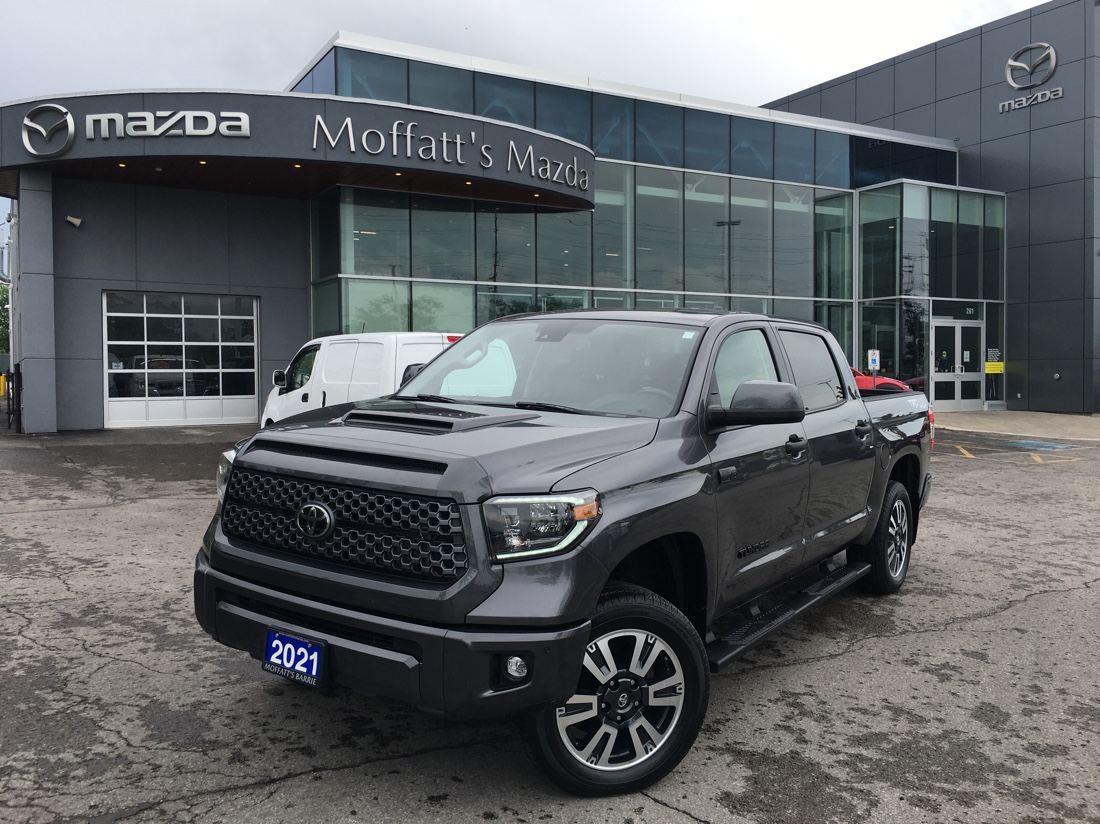 Gray 2021 Toyota Tundra Pickup Truck Four-Wheel Drive Automatic