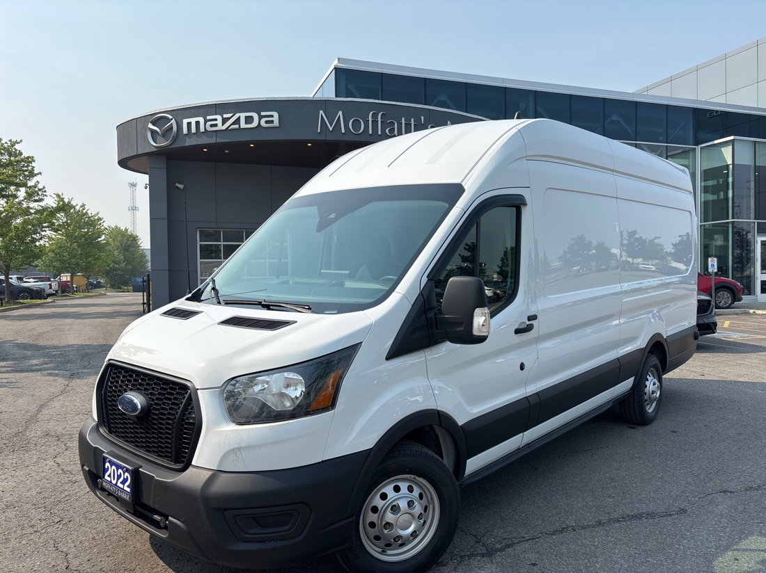 White 2022 Ford Transit Cargo Van All-Wheel Drive Automatic