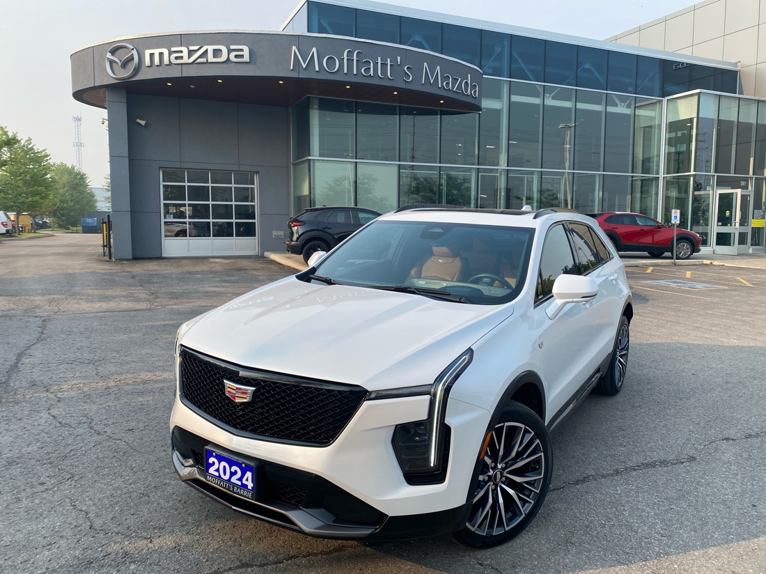 White 2024 Cadillac XT4 SUV / Crossover Four-Wheel Drive Automatic