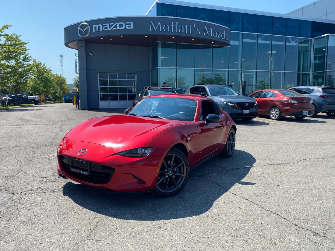 Red 2017 Mazda MX-5 Convertible Automatic