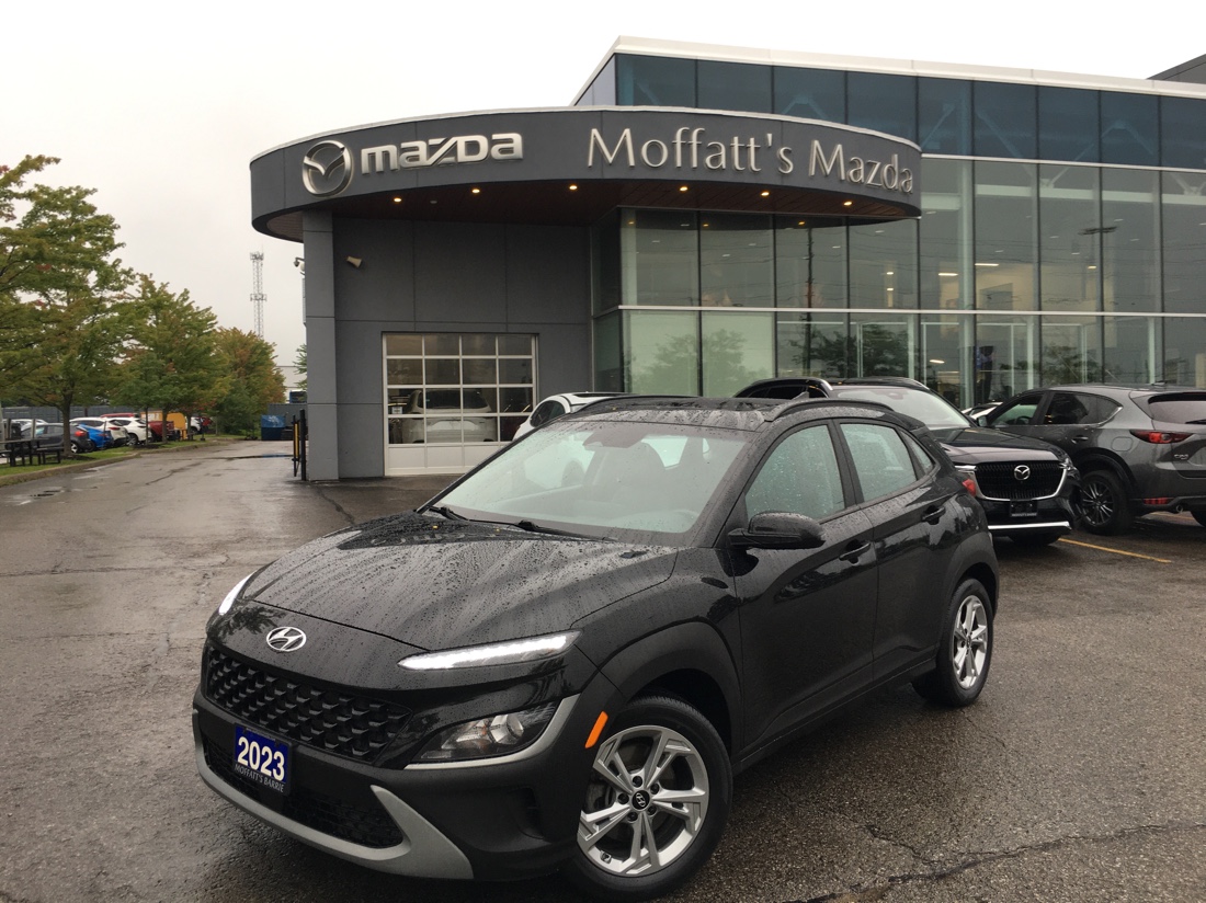 Black 2023 Hyundai Kona SUV / Crossover Automatic