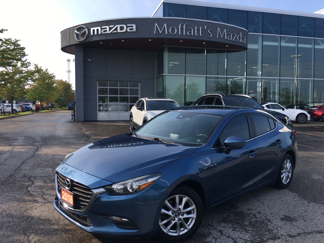 Eternal Blue Mica 2018 Mazda MAZDA3 Sedan Automatic