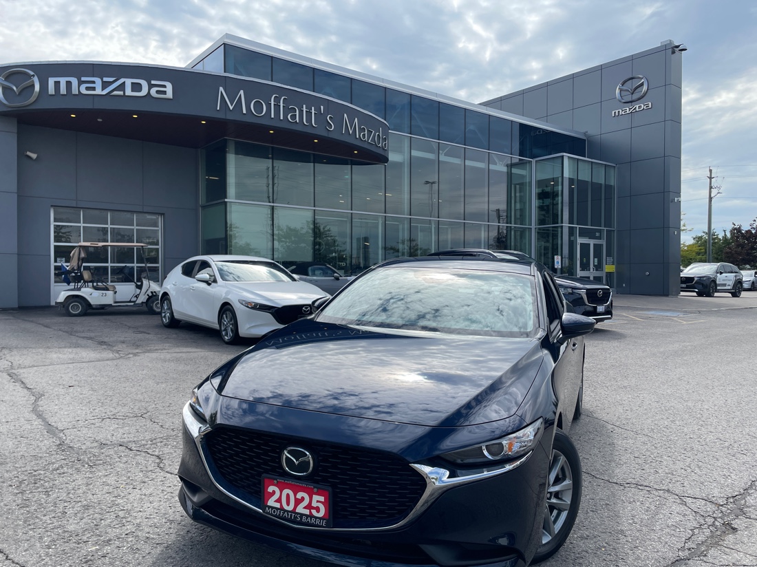 Deep Crystal Blue Mica 2025 Mazda MAZDA3 Sedan Automatic
