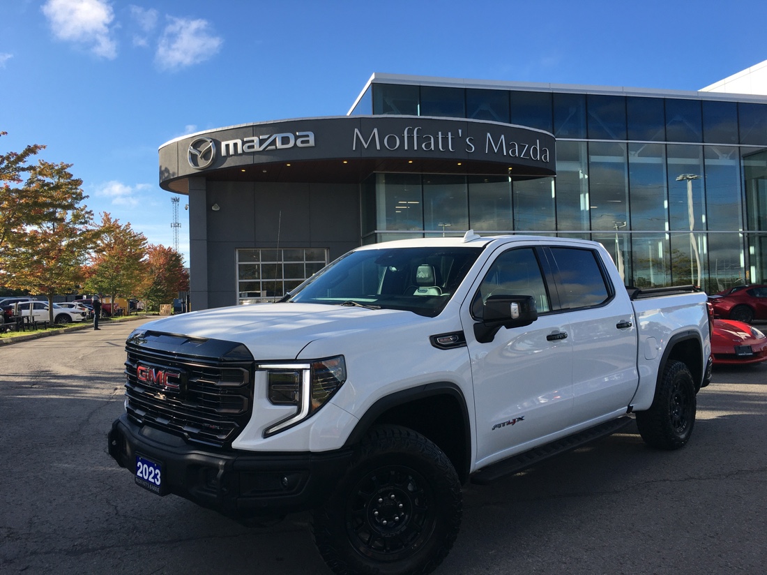 White 2023 GMC Sierra 1500 Pickup Truck Four-Wheel Drive Automatic