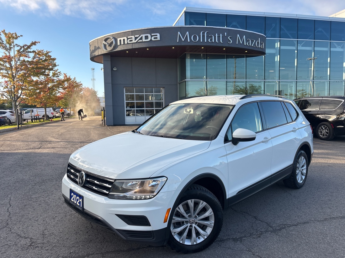 White 2021 Volkswagen Tiguan SUV / Crossover Automatic
