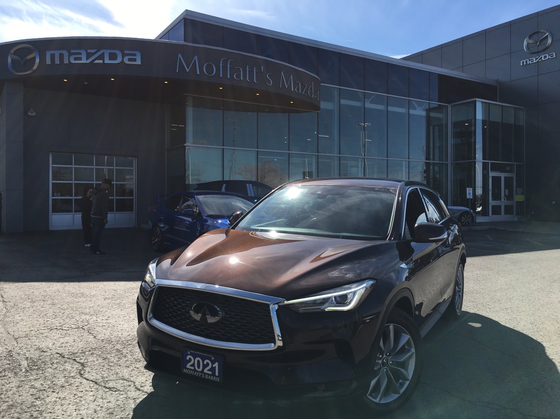 Brown 2021 INFINITI QX50 SUV / Crossover All-Wheel Drive Automatic