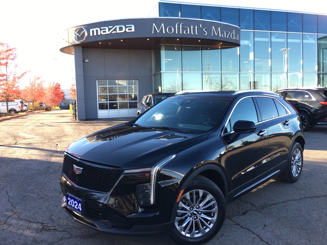 Black 2024 Cadillac XT4 SUV / Crossover Four-Wheel Drive Automatic