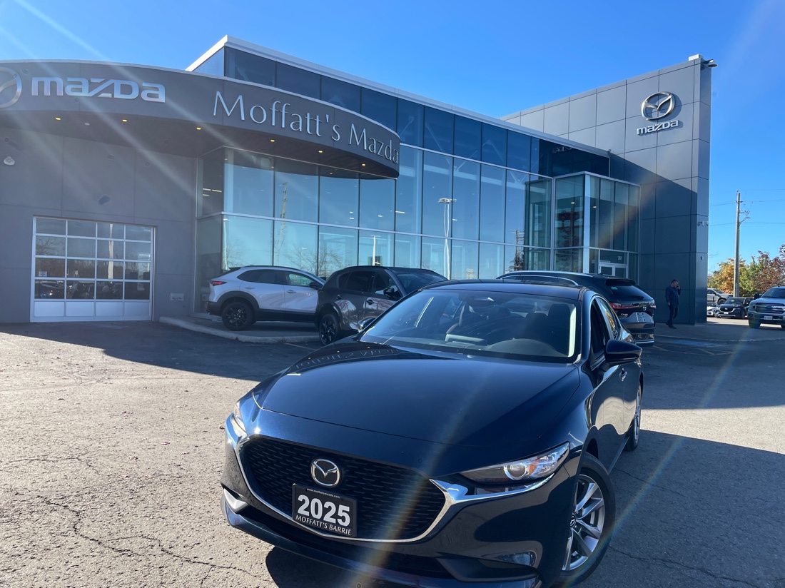 Deep Crystal Blue Mica 2025 Mazda MAZDA3 Sedan Automatic