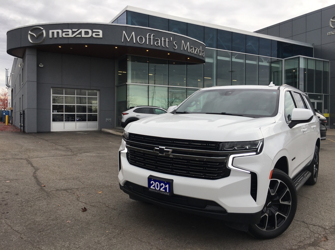 Summit White 2021 Chevrolet Tahoe SUV / Crossover Four-Wheel Drive Automatic