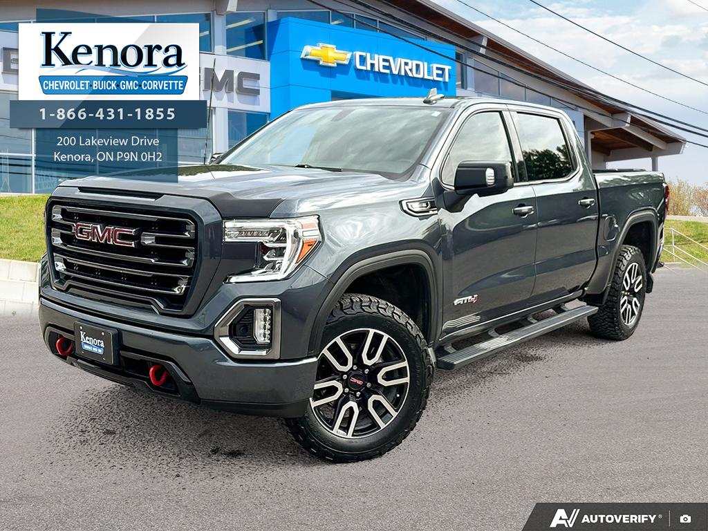 Dark Sky Metallic 2022 GMC Sierra 1500 Limited AT4 Crew Cab 4WD Pickup Truck Four-Wheel Drive Automatic
