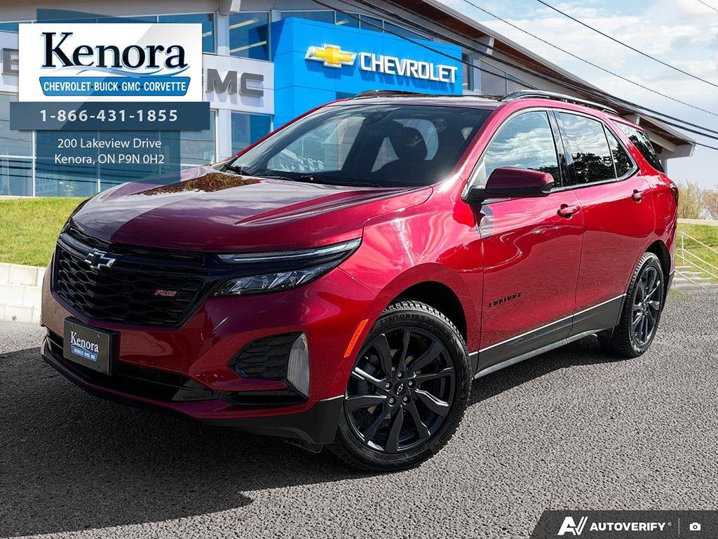 Radiant Red Tintcoat 2024 Chevrolet Equinox RS with 1RS AWD SUV / Crossover Four-Wheel Drive Automatic