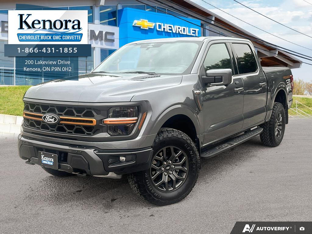 Gray (Carbonized Grey Metallic) 2025 Ford F-150 Pickup Truck Four-Wheel Drive Automatic