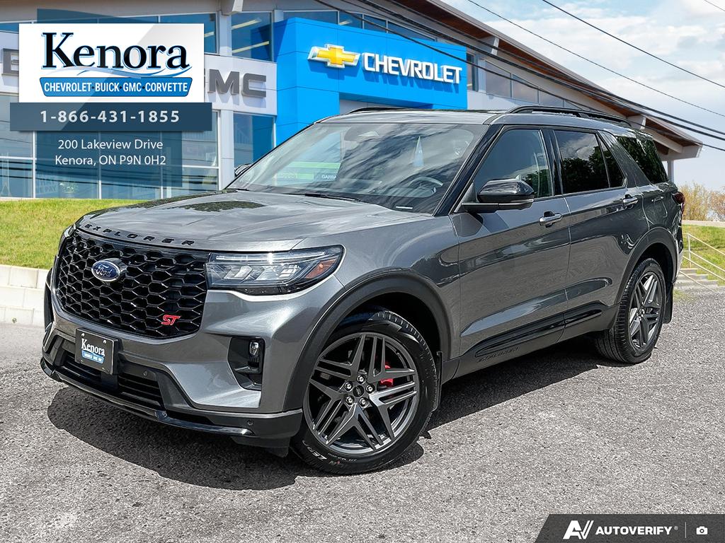 Gray (Carbonized Grey Metallic) 2025 Ford Explorer SUV / Crossover All-Wheel Drive Automatic