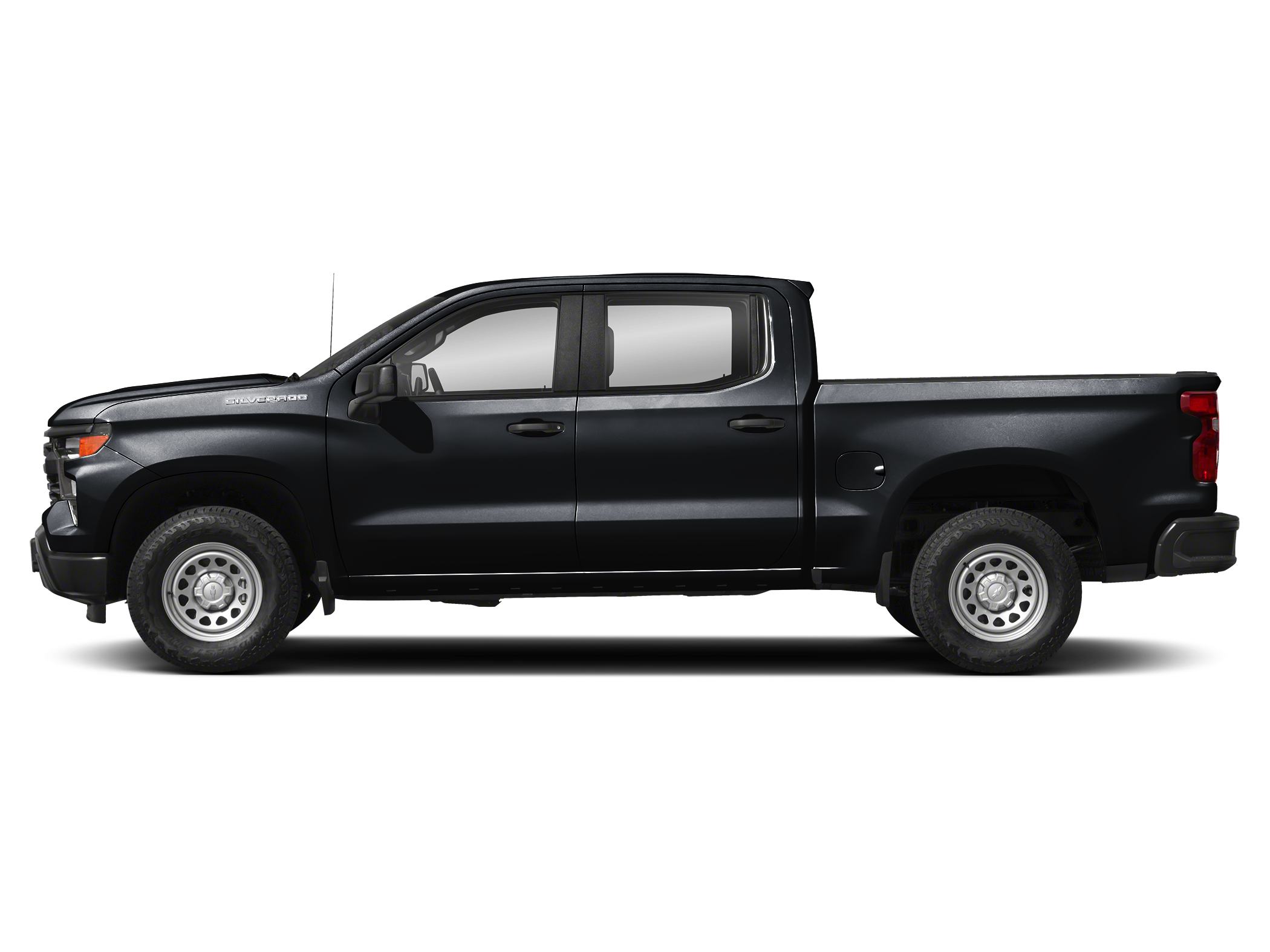 Black 2024 Chevrolet Silverado 1500 High Country Crew Cab 4WD Pickup Truck Four-Wheel Drive Automatic