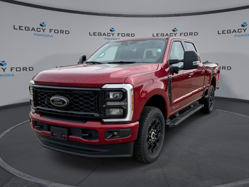 Ruby Red 2026 Ford F-350 Super Duty Pickup Truck Four-Wheel Drive Automatic
