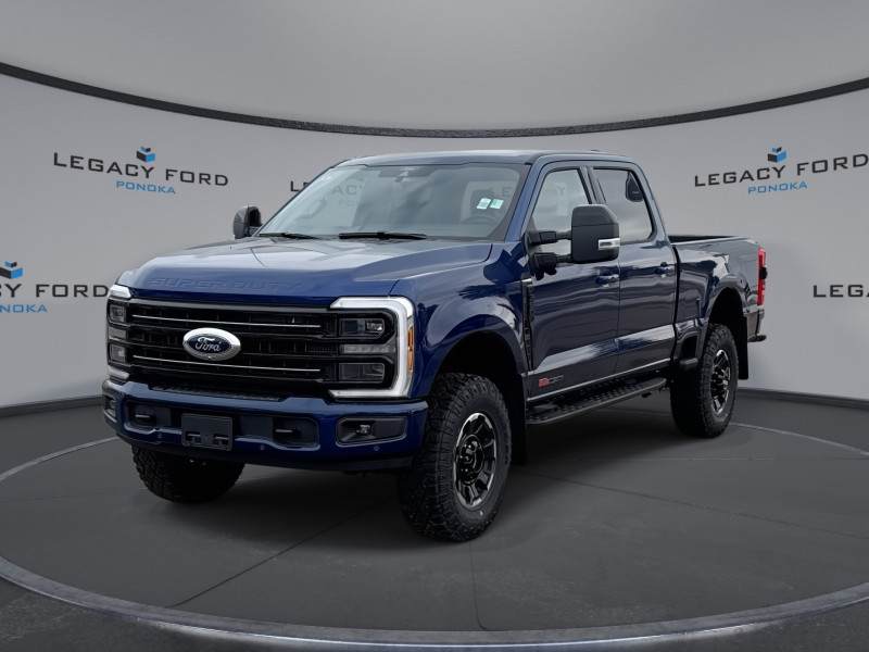 Argon Blue Metallic 2026 Ford F-350 Super Duty Pickup Truck Four-Wheel Drive Automatic