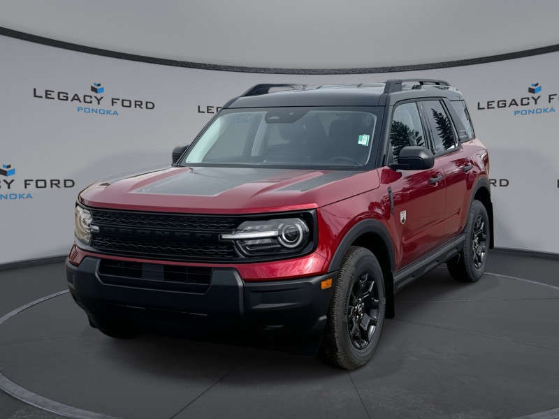 Ruby Red Metallic Tinted Clearcoat 2026 Ford Bronco Sport SUV / Crossover All-Wheel Drive Automatic